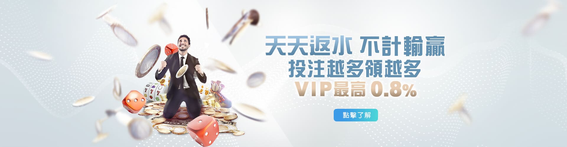 娛樂城推薦天天返水優惠